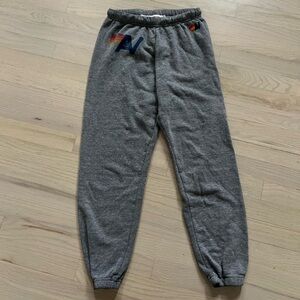 Aviator Nation Grey Logo Sweatpants